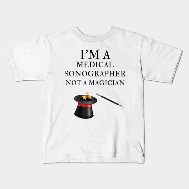 Medical sonographer Kids T-Shirt by Mdath